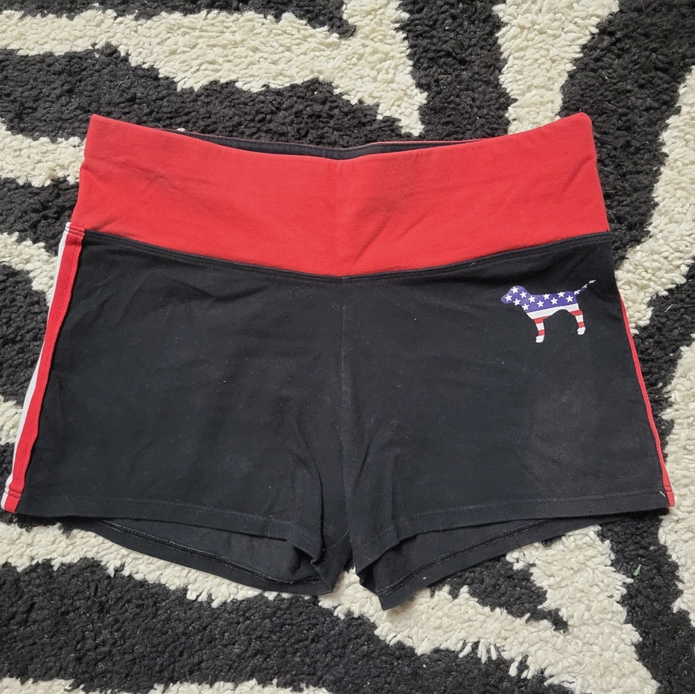 VS PINK USA Yoga Shorts
